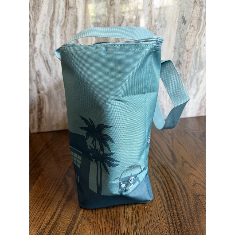 Trader Joe's Cooler Bag Teal Green Large Insulated NEW 8 gal Ships Quick - Picture 6 of 9
